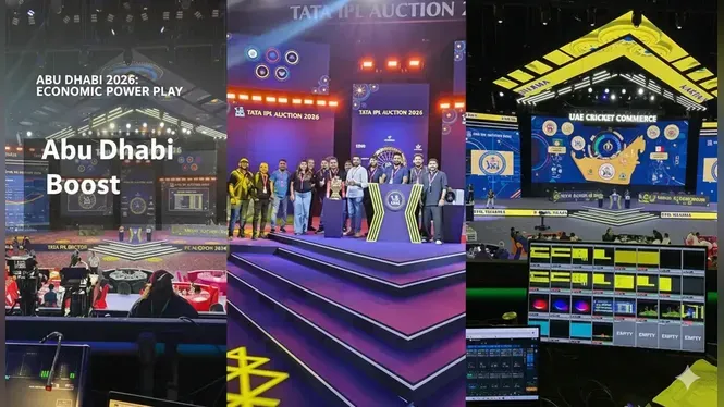 How Abu Dhabi's IPL Auction 2026 Hosting Boosts UAE Economy & Reshapes Cricket Commerce